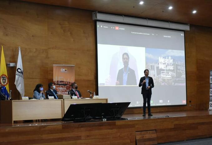 Audiencia de revocatoria del mandato de Daniel Quintero, alcalde de Medellín.