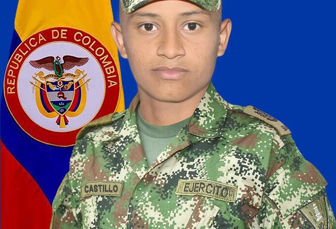 Soldado Jhony Andrés Castillo