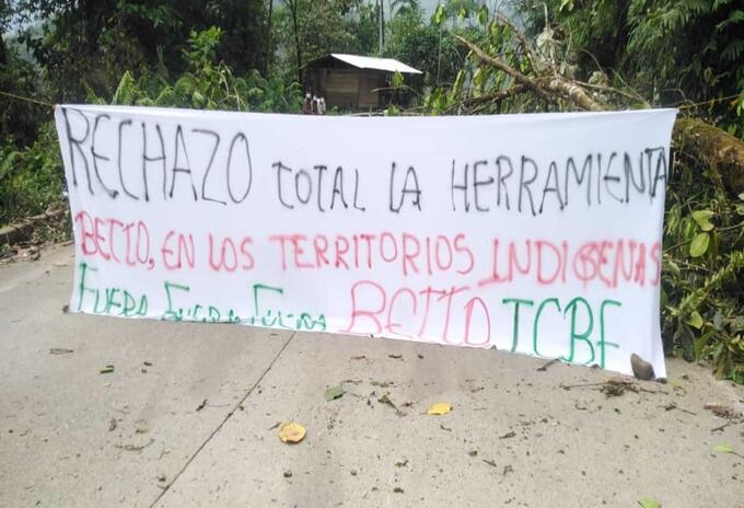 Indígenas bloquearon las principales vías de Chocó.
