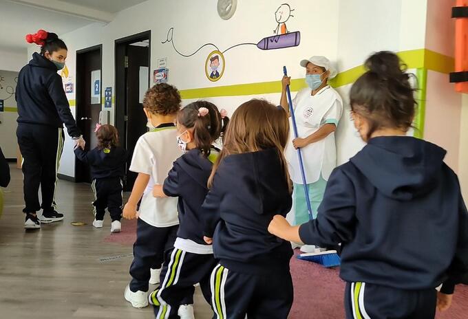 Jardín infantil Crayola y Lápiz