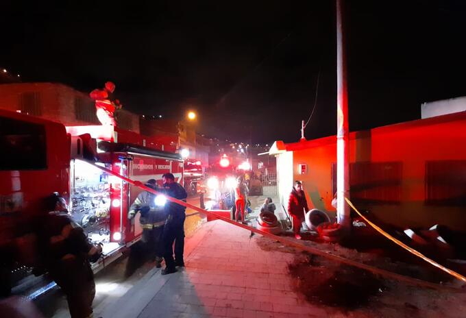 Incendio en Ciudad Bolívar
