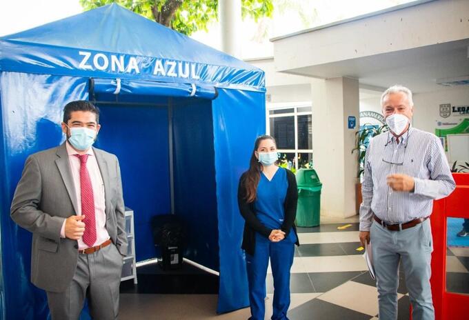 Dos nuevos colegios iniciaron alternancia en Floridablanca (Santander)