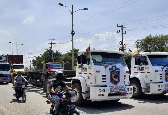 Cartagena se sumó a la gran cruzada nacional contra el cobro de peajes
