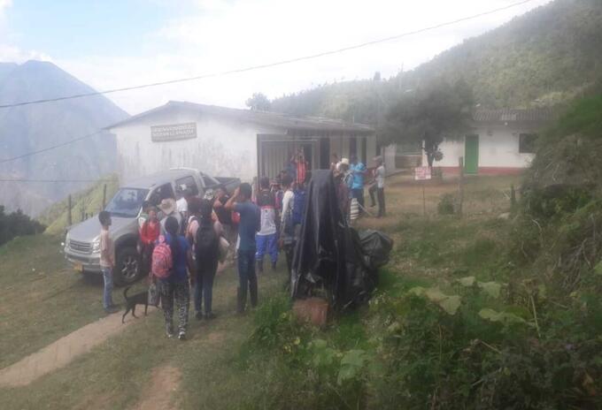 Desplazamiento en Peque, Antioquia.