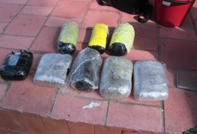 Los funcionarios ingresaron 37 kilos de marihuana y 1.7 kilos de cocaína a la cárcel El Pedregal de Medellín.