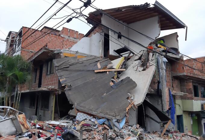Colapso vivienda