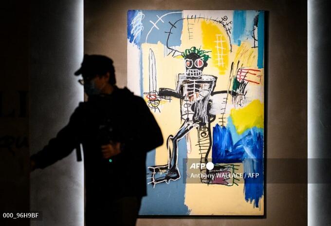 CUADRO DE BASQUIAT CUADRO DE BASQUIAT