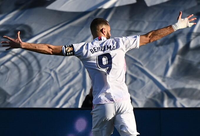 Benzema marcó gol con Real Madrid Benzema marcó gol con Real Madrid