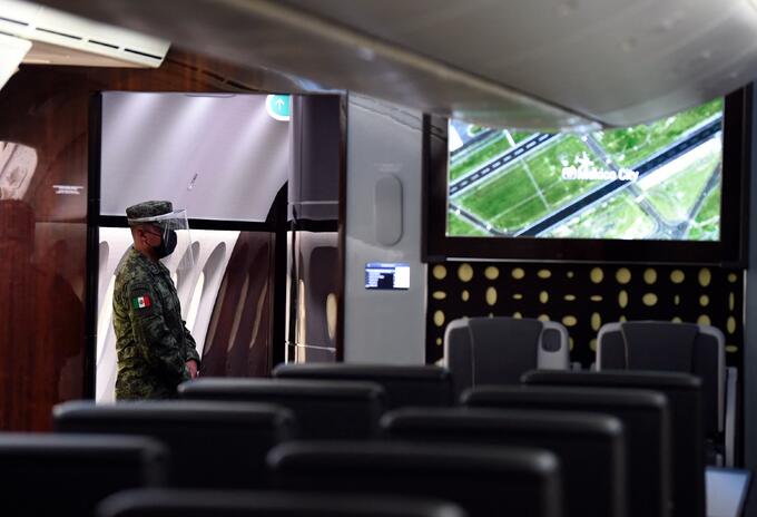 Avión presidencial de México