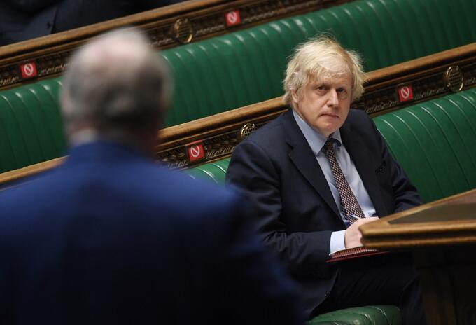 Boris Johnson, primer ministro británico