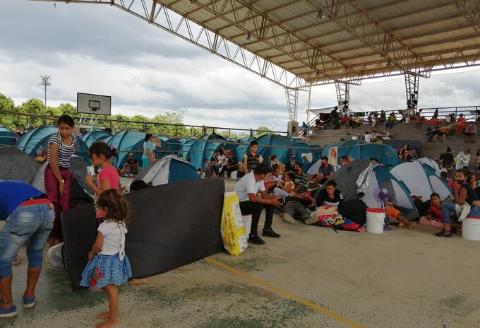 Desplazamiento forzado en Arauca