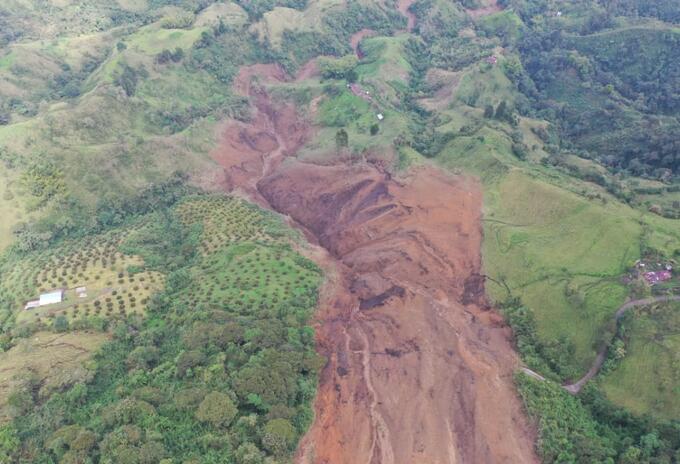 Emergencia en Herveo, Tolima.