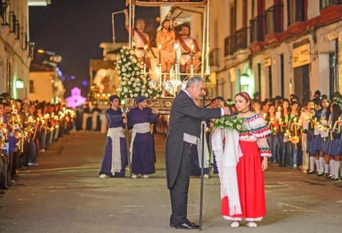 Procesión antes de la pandemia