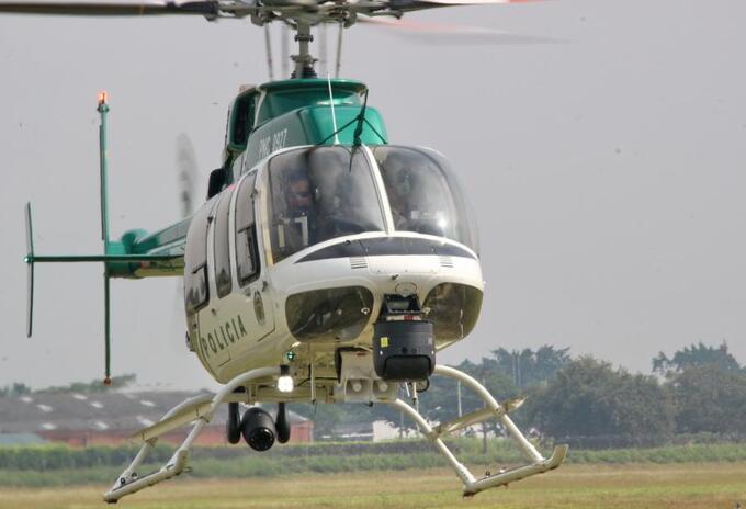 Helicóptero Policía Nacional.