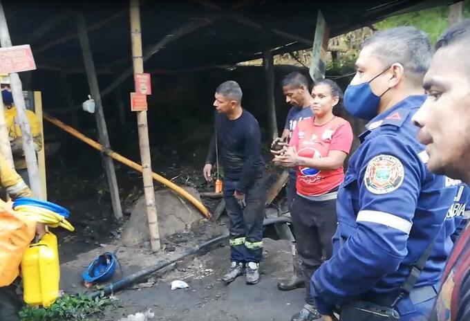 Rescate mineros Cali