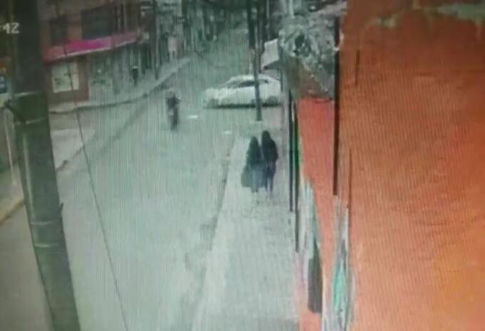 Motociclista sufrió terrible accidente en Bogotá