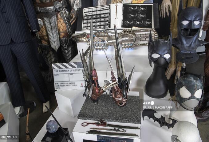 Objetos y trajes de Hollywood