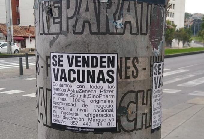Se venden vacunas