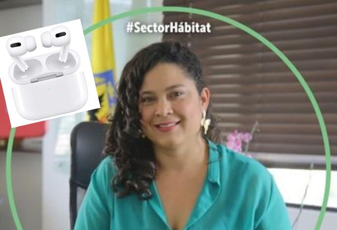 La secretaría de Hábitat, Nadya Rangel, defendió la compra de los audífonos.