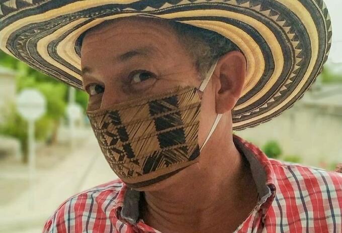 'Tío Pello', personaje de Sucre que narra historias del Caribe