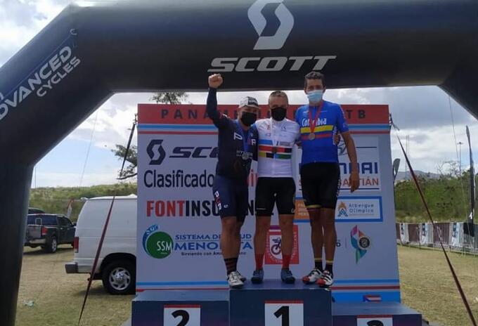 Ciclistas colombianos