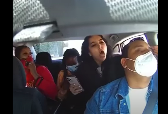 Pasajeras de Uber