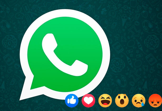 WhatsApp Reacciones de Facebook
