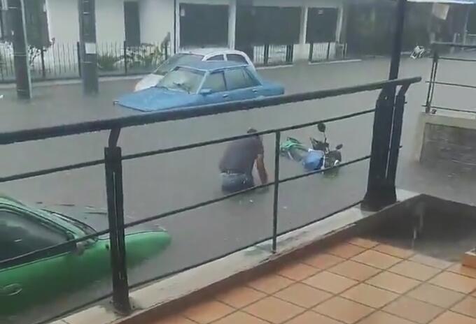 Inundación en Dosquebradas, Risaralda