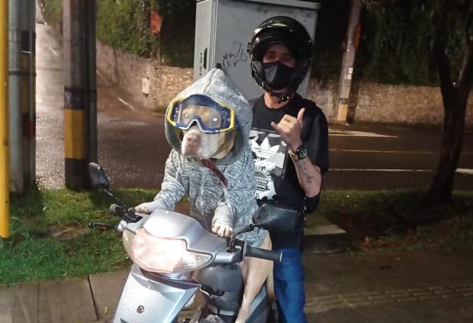 Natacha y Sebastián Mejía.