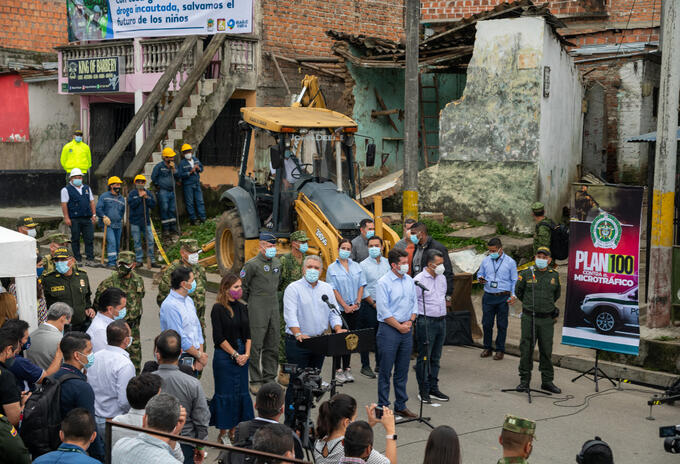 Presidente Iván Duque, en Ibagué - Tolima