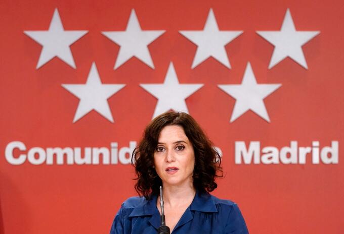 Isabel Díaz Ayuso, candidata a reelección a presidencia regional de Madrid, España