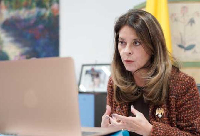 Vicepresidenta Marta Lucía Ramírez