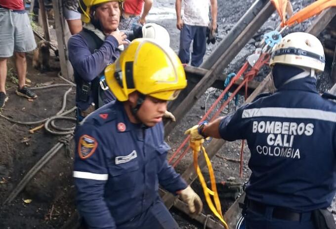 Rescate mineros Cali