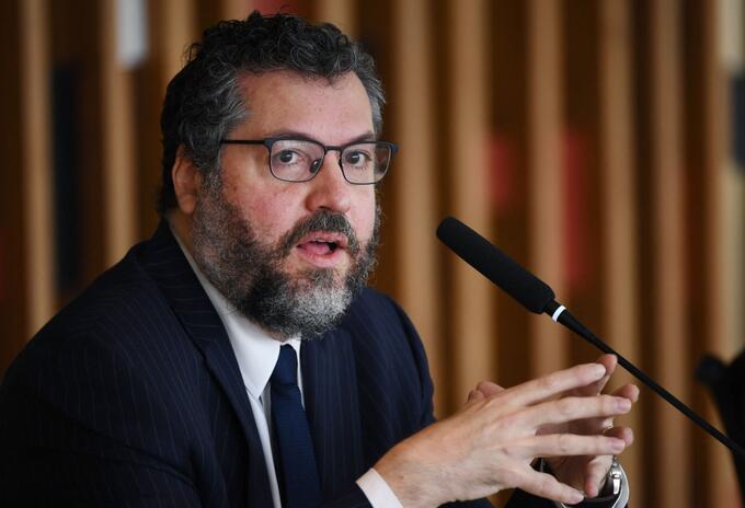 Ernesto Araujo, canciller de Brasil