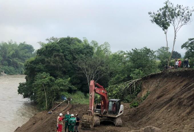Rescate mineros caldas
