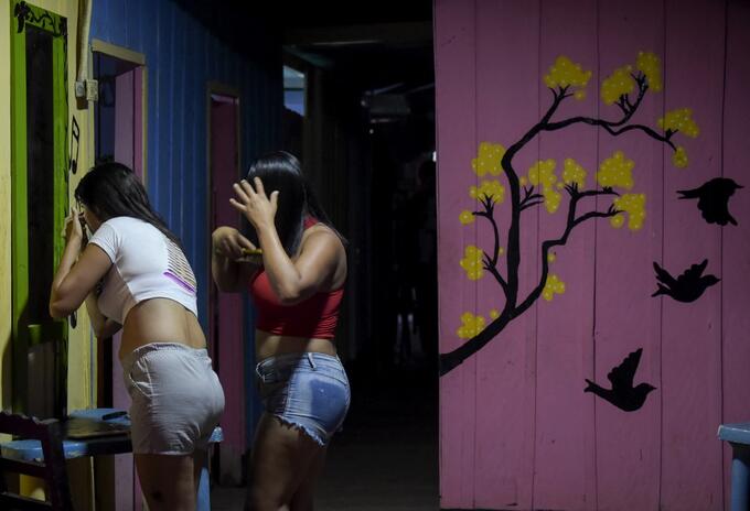 Las trabajadoras sexuales en Colombia.