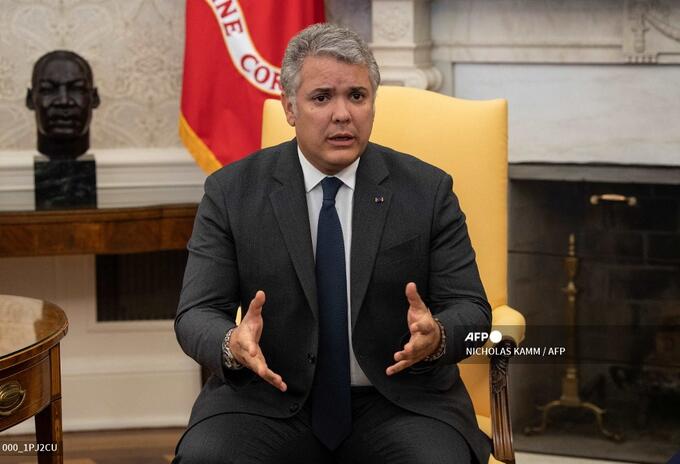 Iván Duque, presidente de Colombia