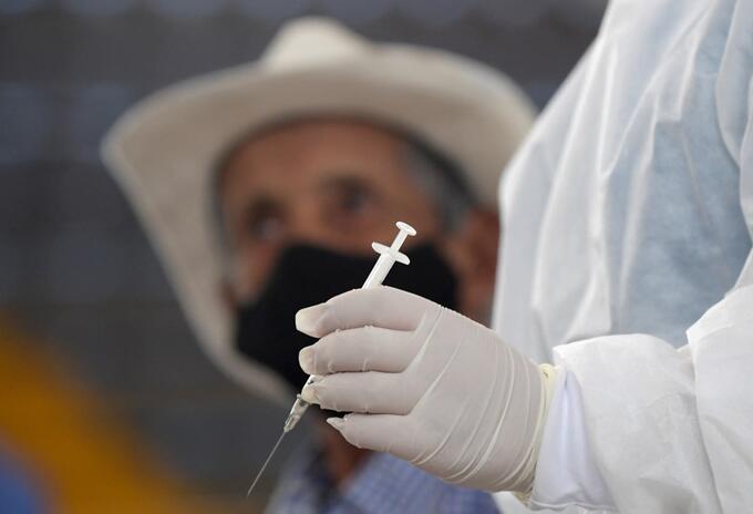 Vacunación contra la covid-19 en Colombia.