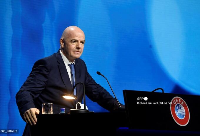 Gianni Infantino, presidente de FIFA
