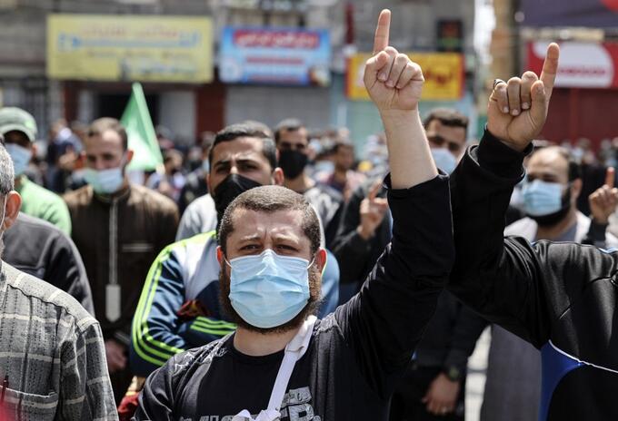 Disturbios Palestina