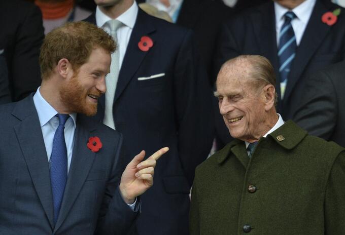 Príncipes Harry y Felipe Príncipes Harry y Felipe