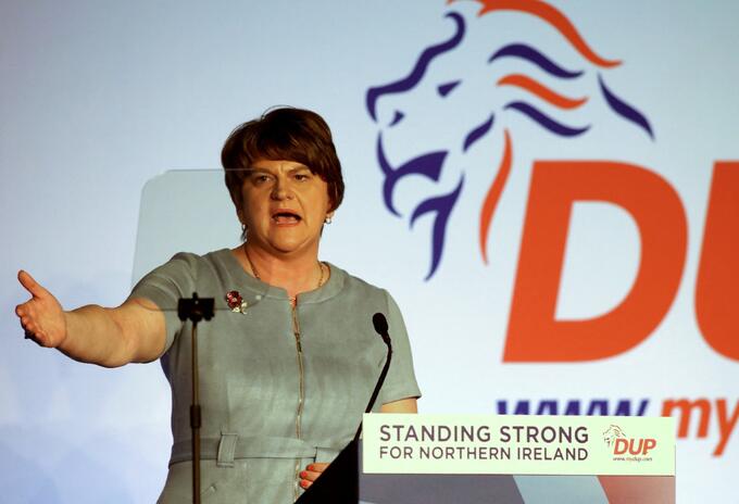 Arlene Foster, primera ministra de Irlanda del Norte Arlene Foster, primera ministra de Irlanda del Norte