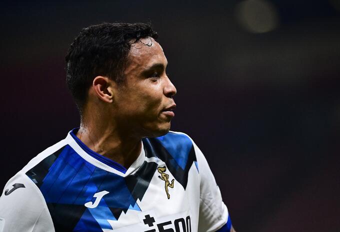 Muriel jugando con Atalanta Muriel jugando con Atalanta
