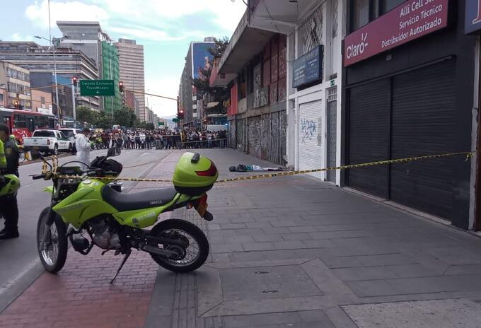 Tiroteo en Bogotá Tiroteo en Bogotá