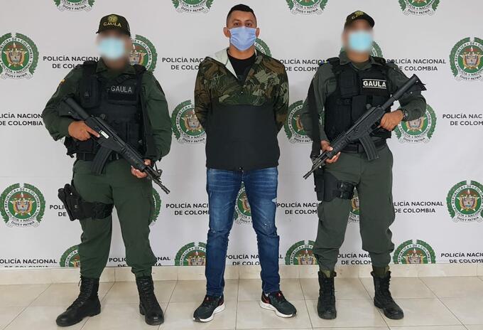La captura se cumplió en Tierralta