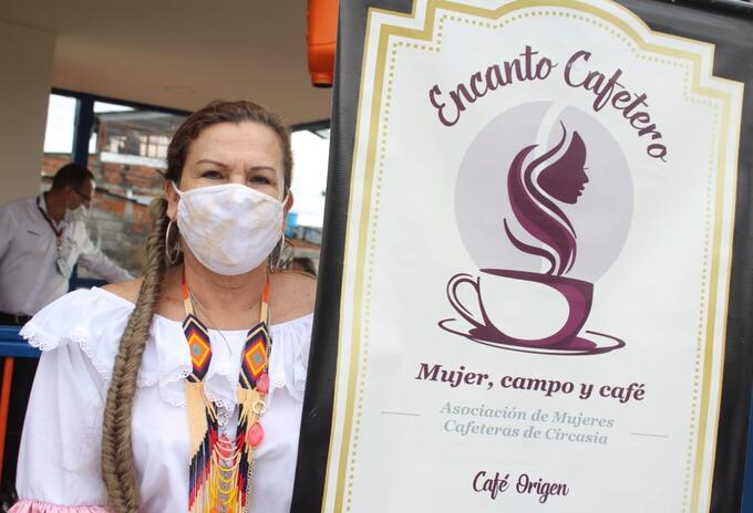 Café Mujer Circasia - Archivo Gobernación del Quindío