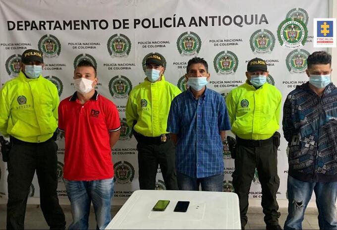 Capturados Masacre Ciudad Bolívar Antioquia