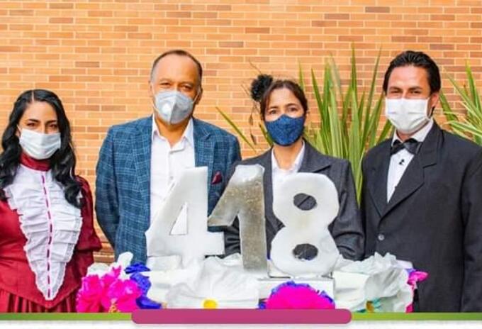 Tenjo, Cundinamarca, celebró sus 418 años