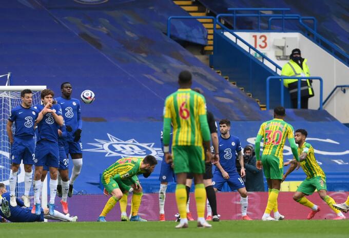 Chelsea cayó goleado en casa ante el West Bromwich Albion Chelsea cayó goleado en casa ante el West Bromwich Albion