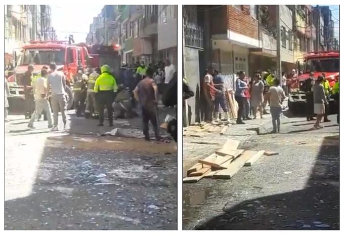 Explosión en Bogotá Explosión en Bogotá